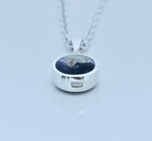 Load image into Gallery viewer, Blue John Double Sided Round Pendant