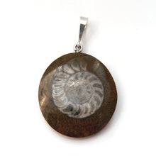 Load image into Gallery viewer, Ammonite Fossil Pendant