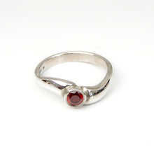 Load image into Gallery viewer, Cubic Zirconia Stackable Ring in Sterling Silver - Available in Different Colours