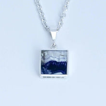 Load image into Gallery viewer, Labradorite & Blue John Double Sided Pendant