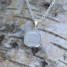 Load image into Gallery viewer, handmade silver fluorite pendant by designer Andrew Thomson