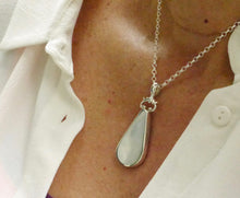 Load image into Gallery viewer, MOP & Lapis Lazuli Sterling Silver Pendant