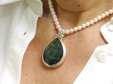 Load image into Gallery viewer, Ammonite & Labradorite Double Sided Pendant