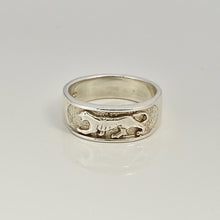 Load image into Gallery viewer, tiger ring in sterling silver