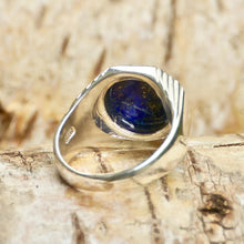 Load image into Gallery viewer, Lapis Lazuli Signature Mens Ring