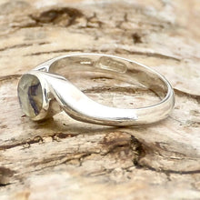 Load image into Gallery viewer, handmade blue john swirl design ring