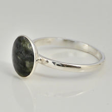Load image into Gallery viewer, handmade connemara sterling silver ring