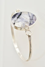 Load image into Gallery viewer, Blue John Oval Tension Bangle