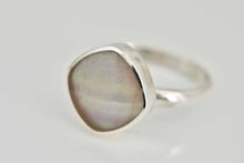 Load image into Gallery viewer, Rainbow Fluorite Square Ring