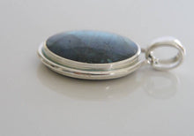 Load image into Gallery viewer, Labradorite & Blue John Double Sided Pendant