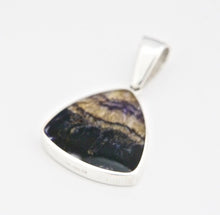 Load image into Gallery viewer, Blue John Triangle Pendant