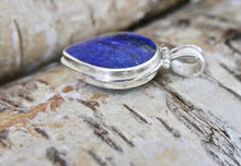 Load image into Gallery viewer, Lapis Lazuli & Blue John Double Sided Pendant