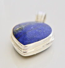 Load image into Gallery viewer, Lapis Lazuli & Blue John Double Sided Pendant