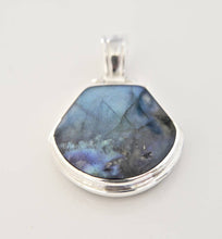 Load image into Gallery viewer, Blue John & Labradorite Double Sided Pendant