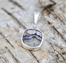 Load image into Gallery viewer, Blue John Rounded Square Pendant
