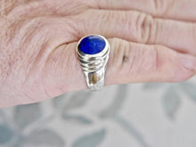 Load image into Gallery viewer, Lapis Lazuli Mens Ring