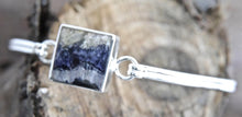 Load image into Gallery viewer, Blue John Bangle Square Design