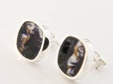 Load image into Gallery viewer, Blue John Silver Stud Earrings