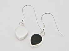 Load image into Gallery viewer, Whitby Jet Drop Earrings