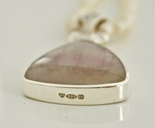 Load image into Gallery viewer, Rainbow Fluorite Triangle Pendant