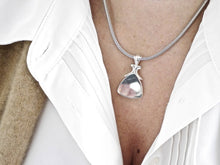 Load image into Gallery viewer, Rainbow Fluorite Triangle Pendant