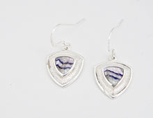 Load image into Gallery viewer, Blue John Dangle Drop Earrings