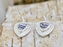 Load image into Gallery viewer, Blue John Dangle Drop Earrings