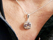 Load image into Gallery viewer, Blue John Rounded Square Pendant