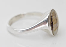 Load image into Gallery viewer, Blue John Oval Silver Ring