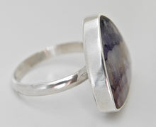 Load image into Gallery viewer, Blue John Triangle Ring 20mm