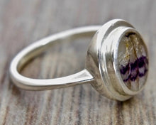 Load image into Gallery viewer, Blue John Silver Ring Oval Design
