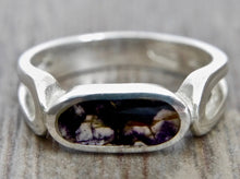 Load image into Gallery viewer, Blue John & Silver Ring