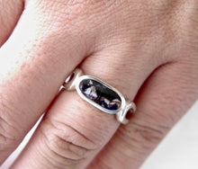 Load image into Gallery viewer, Blue John & Silver Ring