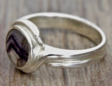 Load image into Gallery viewer, Blue John Silver Ring