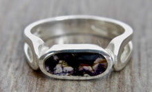 Load image into Gallery viewer, Blue John & Silver Ring