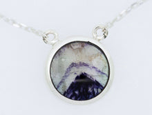 Load image into Gallery viewer, Blue John & Labradorite Double Sided Pendant