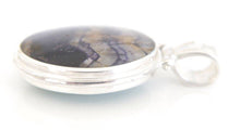 Load image into Gallery viewer, Blue John & Malachite Double Sided Pendant