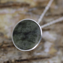 Load image into Gallery viewer, Connemara Marble Pendant 12mm Round
