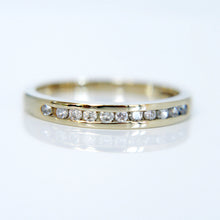 Load image into Gallery viewer, 9ct Yellow Gold Diamond Eternity Ring