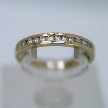 Load image into Gallery viewer, 9ct Yellow Gold Diamond Eternity Ring