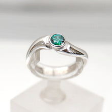Load image into Gallery viewer, Cubic Zirconia Stackable Ring in Sterling Silver - Available in Different Colours