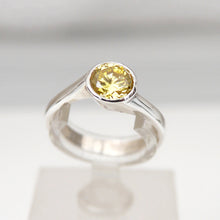 Load image into Gallery viewer, Cubic Zirconia Ring in Sterling Silver