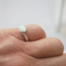 Load image into Gallery viewer, Opalite Ring in Sterling Silver