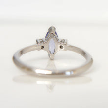 Load image into Gallery viewer, 18ct White Gold Tanzanite and Diamond Ring