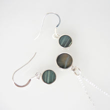 Load image into Gallery viewer, Labradorite Pendant and Drop Earrings Gift Set