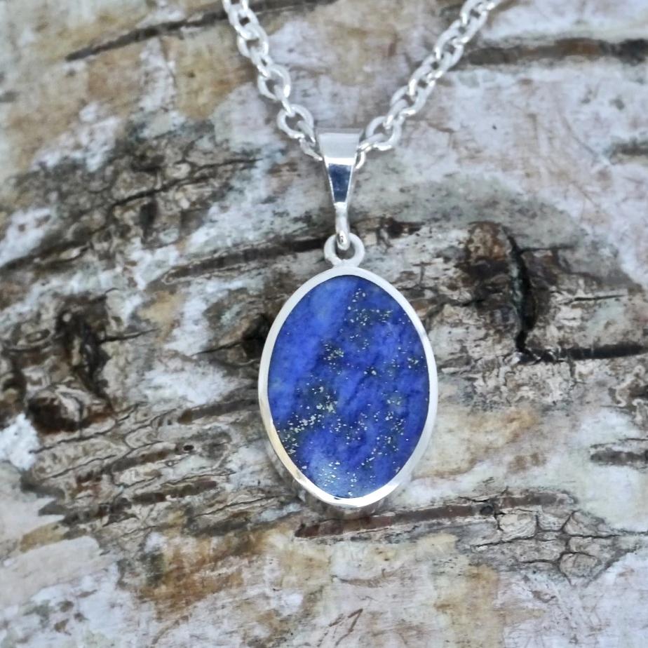 Buy wholesale 8mm Beads Lapis Lazuli Necklace