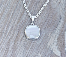 Load image into Gallery viewer, Blue John &amp; Fluorite Silver Pendant