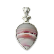 Load image into Gallery viewer, hamdmade agate pendant reversible with turquoise