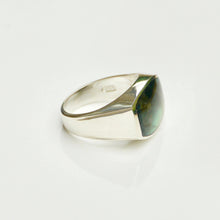 Load image into Gallery viewer, Labradorite signature silver ring