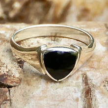 Load image into Gallery viewer, whitby jet ring